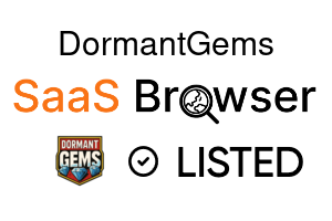 DormantGems - SaaS Browser Verified Badge