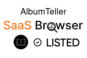 AlbumTeller - SaaS Browser Verified Badge