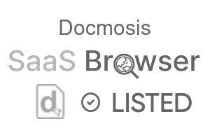 Docmosis - SaaS Browser Verified Badge