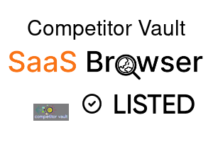Competitor Vault - SaaS Browser Verified Badge