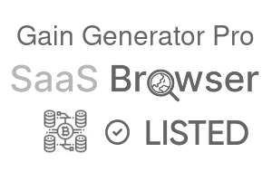 Gain Generator Pro - SaaS Browser Verified Badge
