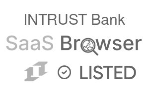 INTRUST Bank - SaaS Browser Verified Badge