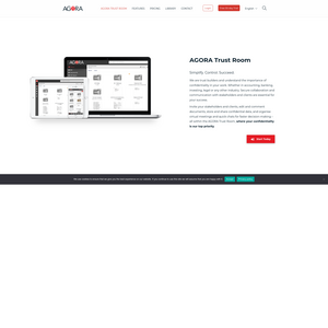 AGORA Trust Room Screenshot