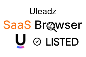Uleadz - SaaS Browser Verified Badge