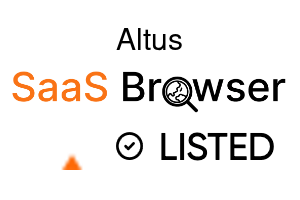 Altus - SaaS Browser Verified Badge