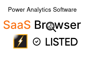 Power Analytics Software - SaaS Browser Verified Badge
