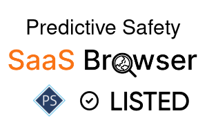 Predictive Safety - SaaS Browser Verified Badge