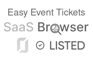 Easy Event Tickets - SaaS Browser Verified Badge