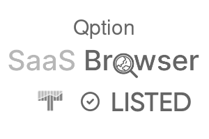 Qption - SaaS Browser Verified Badge