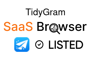 TidyGram - SaaS Browser Verified Badge