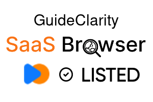 GuideClarity - SaaS Browser Verified Badge