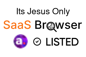 Its Jesus Only - SaaS Browser Verified Badge