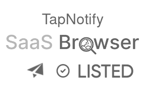 TapNotify - SaaS Browser Verified Badge