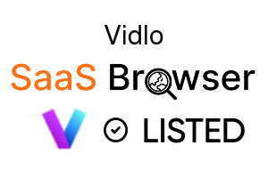 Vidlo - SaaS Browser Verified Badge
