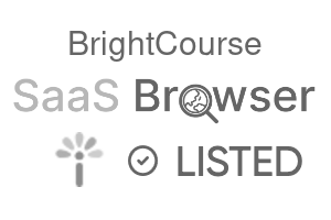 BrightCourse - SaaS Browser Verified Badge
