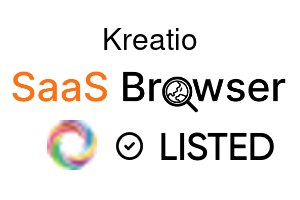 Kreatio - SaaS Browser Verified Badge