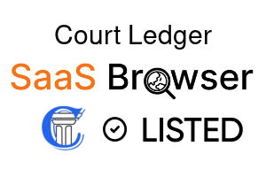 Court Ledger - SaaS Browser Verified Badge