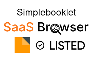 Simplebooklet - SaaS Browser Verified Badge