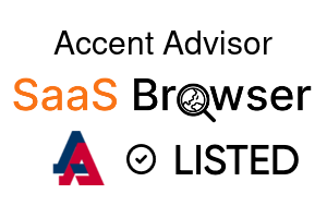 Accent Advisor - SaaS Browser Verified Badge
