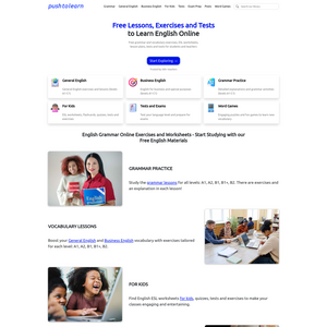 PushtoLearn Screenshot