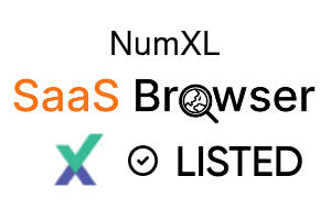 NumXL - SaaS Browser Verified Badge