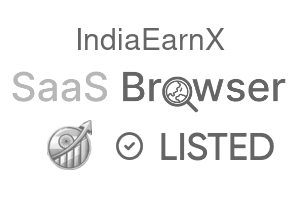 IndiaEarnX - SaaS Browser Verified Badge
