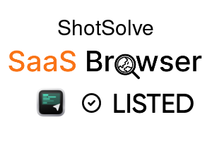 ShotSolve - SaaS Browser Verified Badge