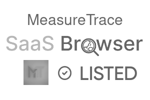 MeasureTrace - SaaS Browser Verified Badge