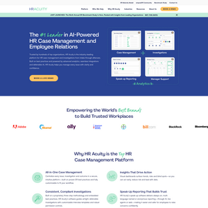 HR Acuity Screenshot