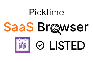 Picktime - SaaS Browser Verified Badge