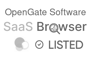 OpenGate Software - SaaS Browser Verified Badge