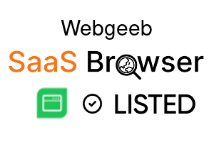 Webgeeb - SaaS Browser Verified Badge