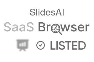 SlidesAI - SaaS Browser Verified Badge