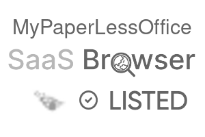 MyPaperLessOffice - SaaS Browser Verified Badge