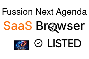 Fussion Next Agenda - SaaS Browser Verified Badge