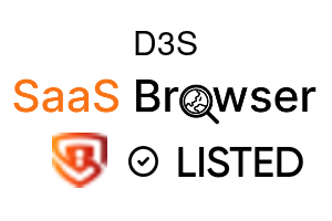 D3S - SaaS Browser Verified Badge