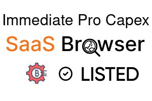 Immediate Pro Capex - SaaS Browser Verified Badge