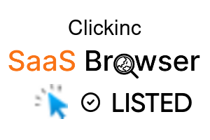 Clickinc - SaaS Browser Verified Badge