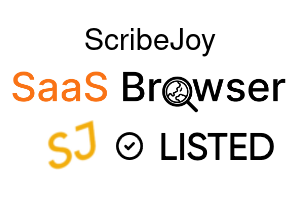 ScribeJoy - SaaS Browser Verified Badge