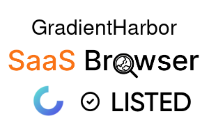 GradientHarbor - SaaS Browser Verified Badge