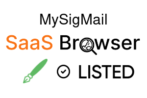 MySigMail - SaaS Browser Verified Badge