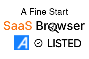 A Fine Start - SaaS Browser Verified Badge