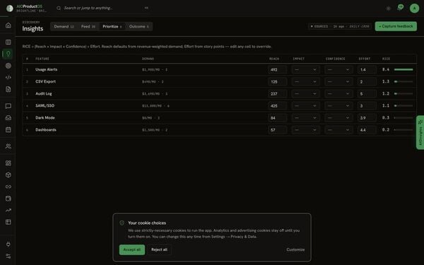AIOProductOS Screenshot 9