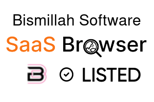 Bismillah Software - SaaS Browser Verified Badge
