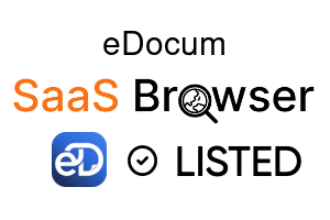 eDocum - SaaS Browser Verified Badge