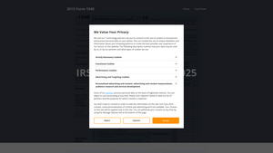 Irs Tax Forms Screenshot
