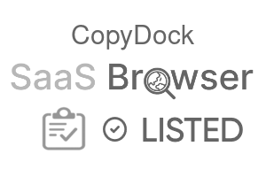 CopyDock - SaaS Browser Verified Badge