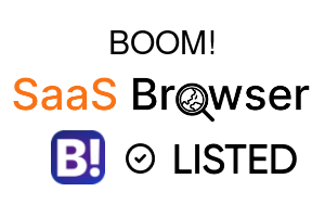 BOOM! - SaaS Browser Verified Badge