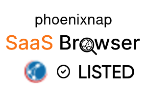 phoenixnap - SaaS Browser Verified Badge