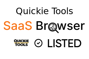 Quickie Tools - SaaS Browser Verified Badge